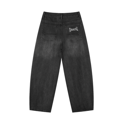 Unreal Baggy Wash Jeans